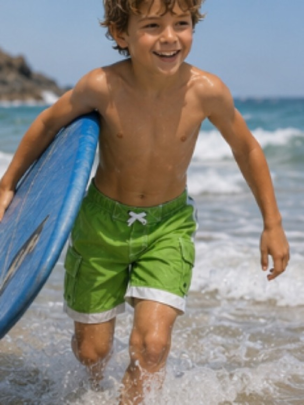 Mossimo Supply Green Swim Trunks